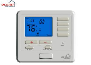 China Universal Floor Heating 7 Day Programmable Thermostat Single Stage 24v Power Supply wholesale