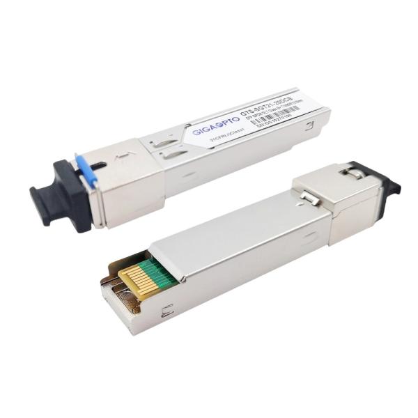 Quality TX 1490nm RX 1310nm GPON OLT Transceiver SC Module 20km For Cisco SFP-GPON-B for sale