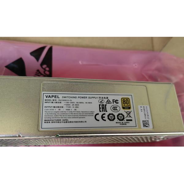 VAPEL PAC300S12-CL Switch Power Supply For Huawei S6730-H28Y4C H24X4Y4C H28Y4C-K