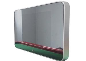China 43'' LCD Advertising Touch Screen Mirror , Customized Led Display Lightbox With Sensor wholesale