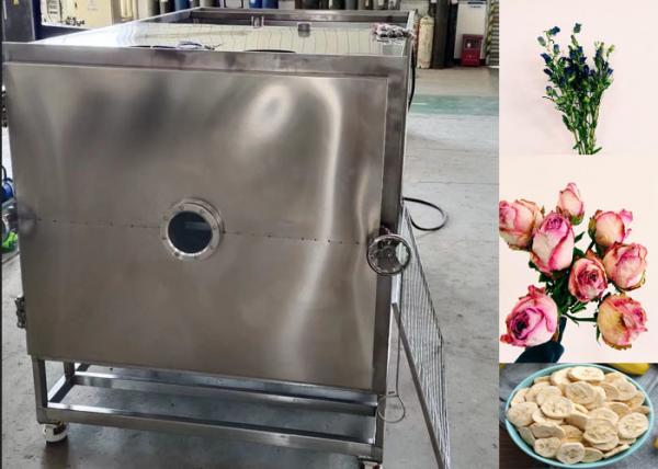 Quality Air Cooled Food Vacuum Freeze Dryer with ≤10Pa Vacuum Degree for sale