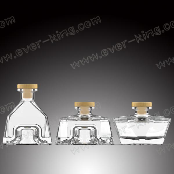 Extra Flint Rum Glass Bottle 750ml With Cork Cap