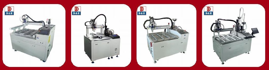 CNC CCD Visual High Precision Automatic Glue Applying Machine Dispensing with Industrial Computery Programming System