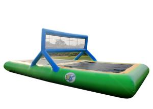 China Interesting Inflatable Water Games Inflatable Trampoline Volleyball Court Customized wholesale