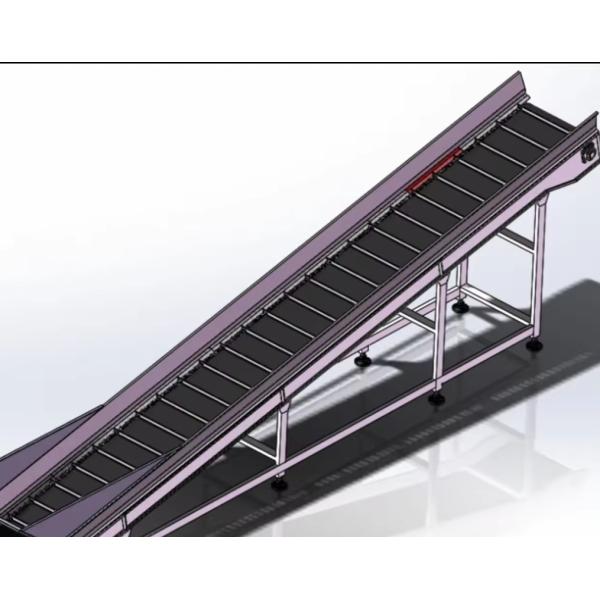 Customizable Speed PVC or PU Belt Conveyor with Adjustable Height