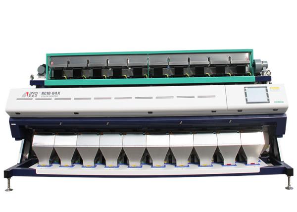 Quality RC10 Grain Color Sorter Machine With Intelligent Dust Cleaning System for sale