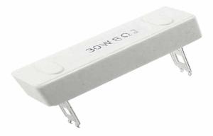 High Alumina 100MR Cement Resistor 5 Watt For Printed Circuit Boards