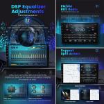 9"/10" Android 11.0 Car Radio Head Unit with 6 128GB Storage and Built-in