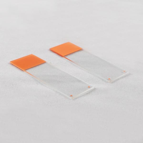 Quality ISO CE FDS Prepared Orange Microscope Slides Cover Slips for sale