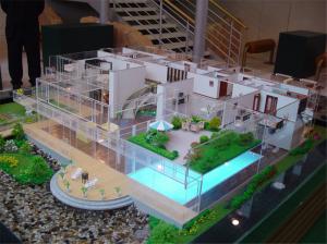 China Fancy Interior Architecture Model 1 / 25 Scale With Internal Furniture wholesale