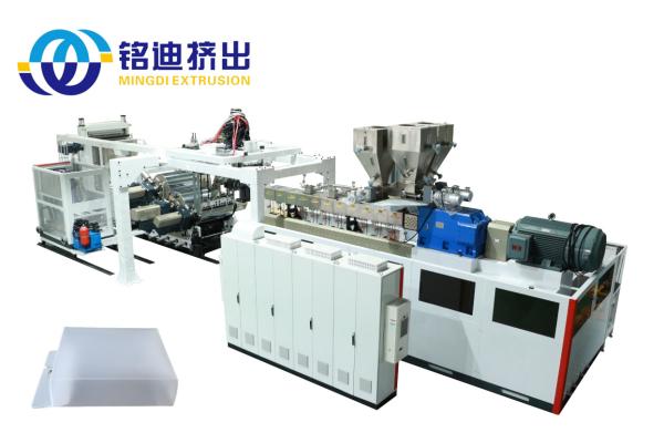 Quality Automatic Control PP PS Sheet Extrusion Line for Food Packages Board for sale