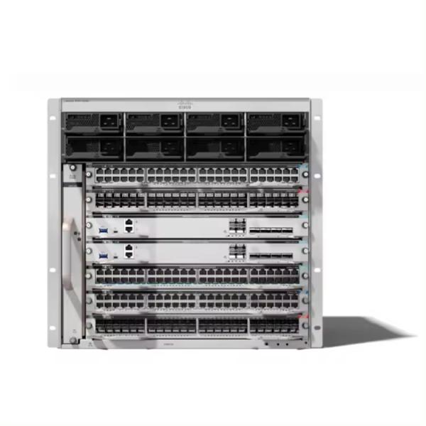 9400 Series 7 Slot End 10G Core Switch Chassis C9407R With 3200W AC Power Supplies