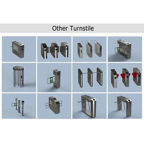 0.4S Adjustable Retractable Flap Barrier Gate Pedestrian Turnstile