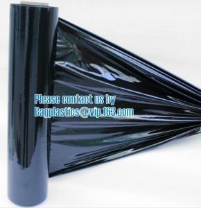 China Pallet Stretch Wrap Cast LLDPE Shrink Film Wrap with handle, plastic cargo pallet warp net knit stretch wrap, bagease wholesale