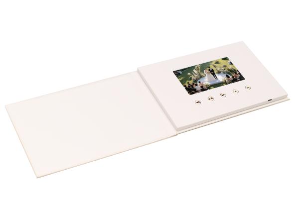 Quality DIY Video Invitation Card Wedding Luxury With Lcd Screen 4.3 Inch IPS Video Book for sale