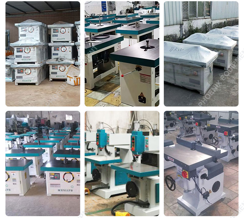 Vertical Push Table Woodworking Milling Machine with Max. Working Thickness of 120mm