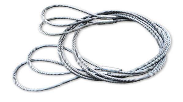 Quality China Port Service Log Lashing Materials Steel Wire Rope with Soft Eye Loop 6x24 FC API 9A 22mm 24mm 26mm for sale