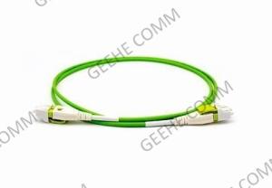 China Corning Fiber OM4 Multimode Duplex LC/LC Uniboot Fiber Optic Patch Cord wholesale