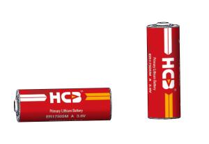 High load A size sprial type ER primary lithium battery ER17505M for low temperature GPS container accet tracking