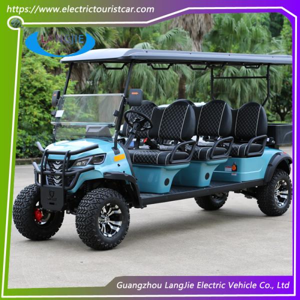 Quality Customized 48 Volt  6 Seat Street Legal Golf Electric Cart Safty Used For Children for sale