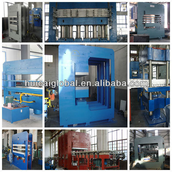 direct 100 ton hydraulic press vulcanizer rubber machine with CE ISO certificate