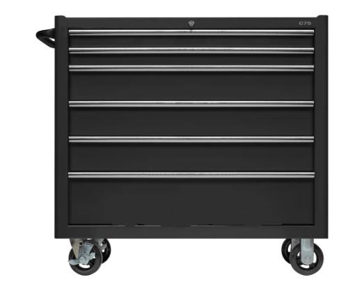 Quality Industrial 4 Drawers Mobile Tool Box Trolley Wear Resistant for sale