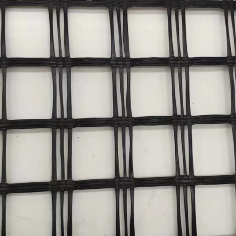 Black Steel Plastic Weled Geogrid Reinforcement for Modern Road Construction