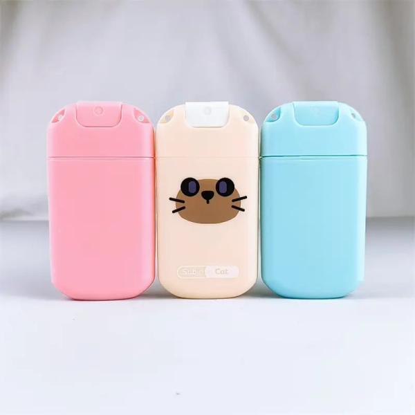 Quality 20ml mini type credit card atomizer squirt spray perfume deodorant container for sale