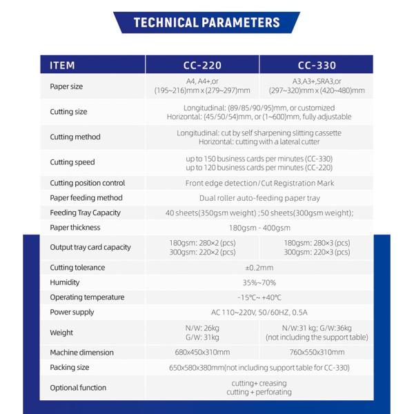 Business Card Cutter Name Card Die Cut Playing Cards Making Machine Cutting Size 89/85/90/95mm CC-220
