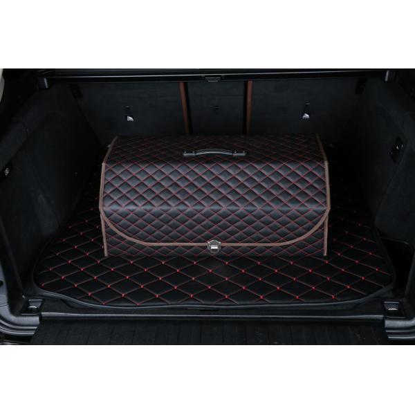 Collapsible Four Main Compartments Big Size Universal Car Trunk Organizer