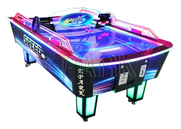 Quality Air Hockey L Size Curved Table Game Coin Operated Arcade Machines for sale