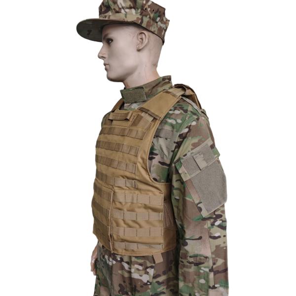 Tactical 600D Polyester Battle Vest Modular MOLLE Vest Breathable