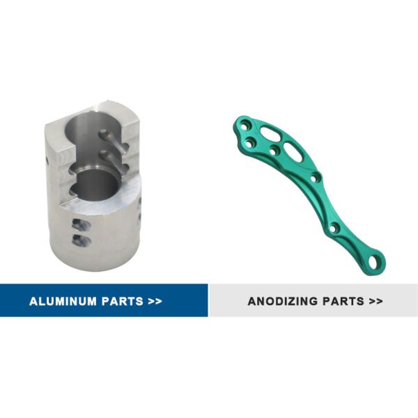 Micro Machining 5 Axis CNC Parts Color Anodized For Motorcycle