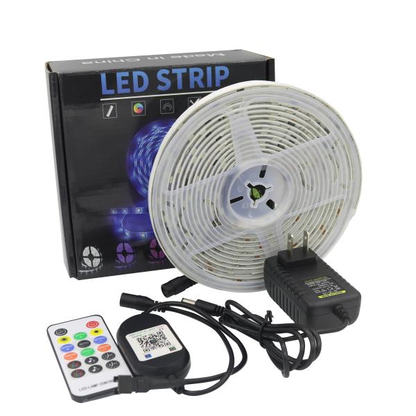 Smd 5050 12v Waterproof Rgb Led Strip Lights Dreamcolor Pixel Ws2811