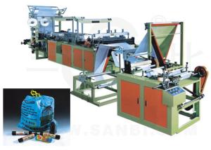 Automatic Ribbon Through garbage bag making machine With CE ISO SGS TUV