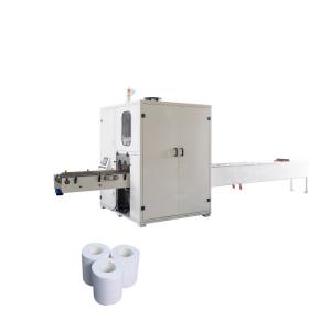 Xinyun Servo Delta Small Paper Roll Cutting Machine , 11KW Toilet Paper Roll Machine