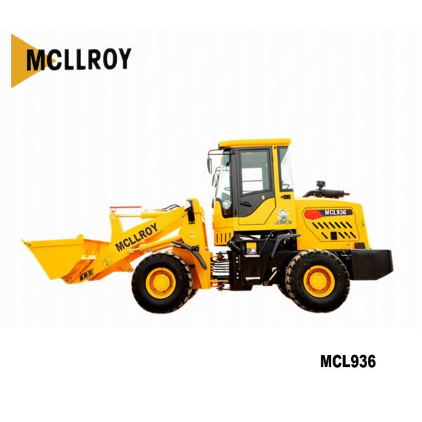 MCL936 ZL936 2.5 Ton Wheel Loader Shovel For Mining Engineering