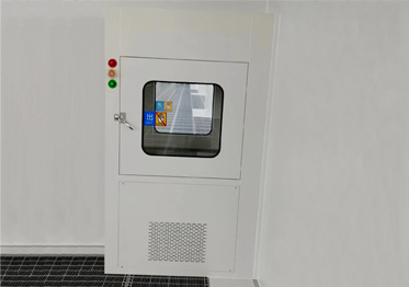 Laminar Air Flow Pass Box Airtight Interlock Dynamic Hatch 160W