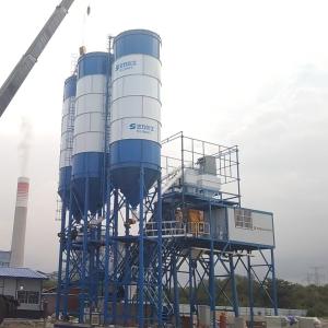 Hzs120 Concrete Batching Plant High-Efficiency for Building Works