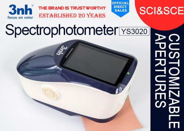 Quality Delta E*Ab 0.04 Portable Color Matching Colorimeter YS3020 Liquid Powder Coating Spectrophotometer for sale