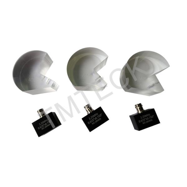 Quality Aws Code Ultrasonic Transducer Probe 2.25MHz Bnc Connector Top Mounting for sale