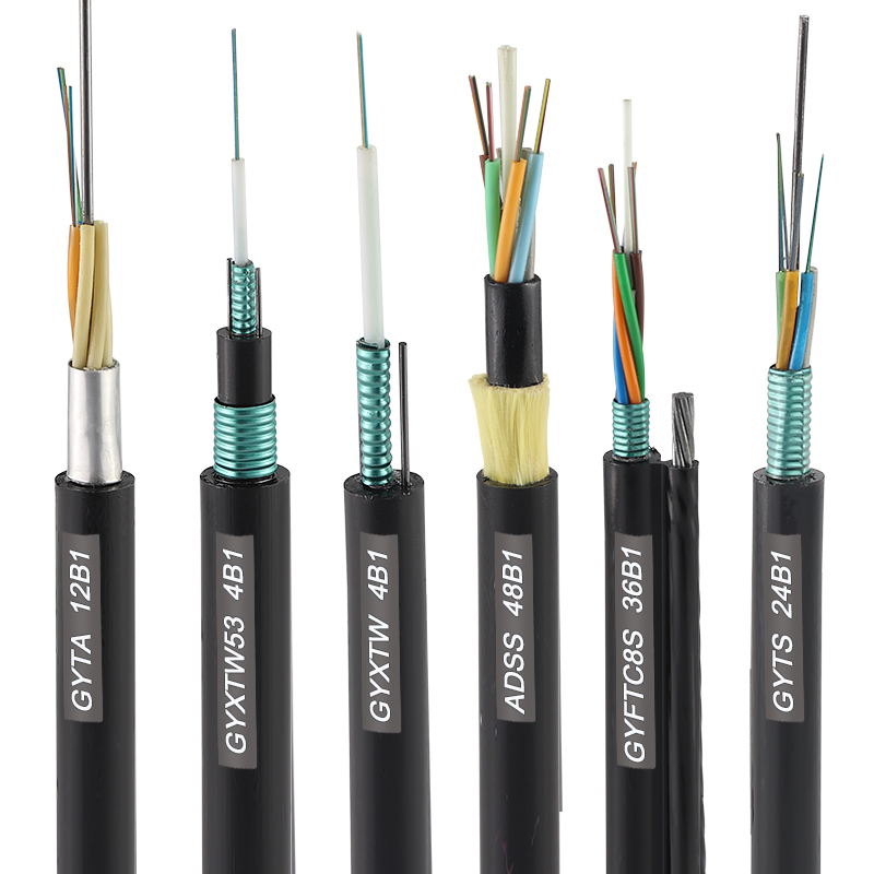 24 Core 36 Core Armoured Fiber Optic Cable , Outdoor Waterproof Pigtail Patch Cord