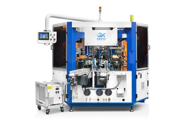 Quality Fully Automatic Cosmetic Container Cylindrical Screen Printing Machine With LED UV Curing Device for sale
