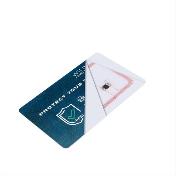 Quality Anti Theft Contactless RFID Shield Card Credit Protector Custom RFID Blocking Card for sale