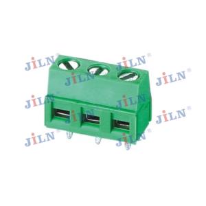 China Green Color 5.08 mm Screw Terminal Blocks Female DIP Type for Machine wholesale