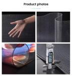 Durable Glass Curtain Wall Transparent LED Screen IP43 Waterproof 5000nits