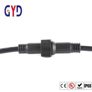M23 Circular Connectors 12 Pin Waterproof Extension Cord Connectors