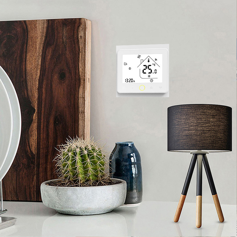 APP WiFi Smart Thermostat Temperature Controller for Water/Electric floor Heating Water/Gas Boiler Works with Alexa