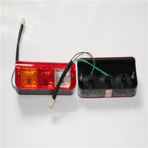 China Super Bright Smoked Led Tail Lights , Recessed Aftermarket Jeep Tail Lights wholesale