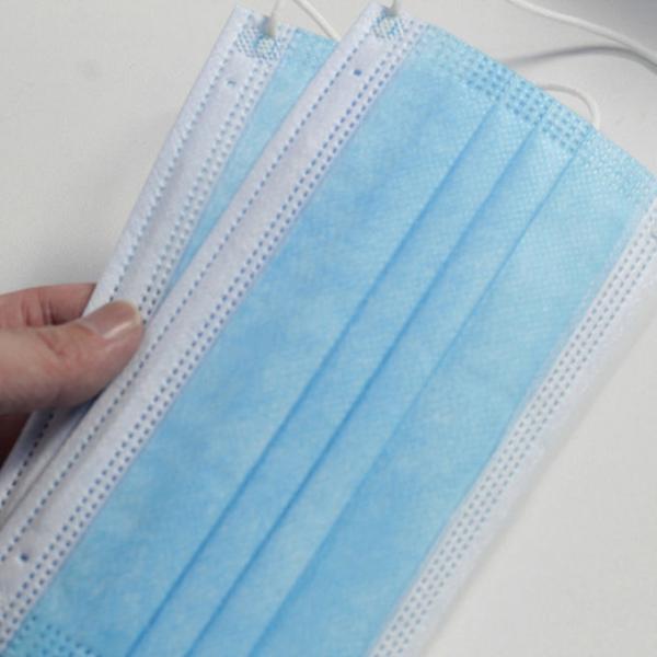3 Ply Non Woven Hypoallergenic Surgical Face Masks